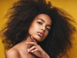 Type 4C Coily Hair